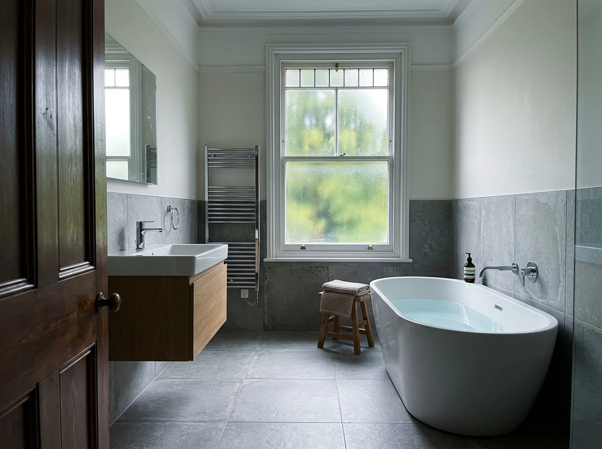 Bathroom fitting in Nottingham by Lace City Joinery