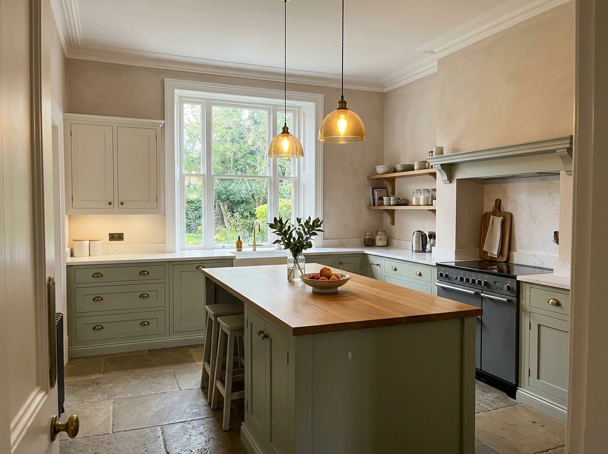 Fitted kitchen installation in Nottingham by Lace City Joinery, professional carpenters and joiners
