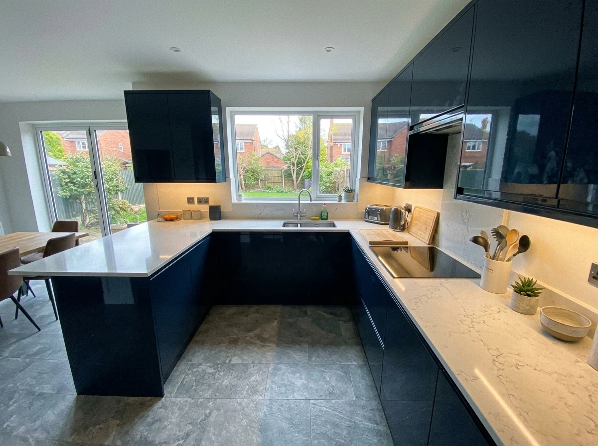 Renovation work in progress in West Bridgford Nottingham home